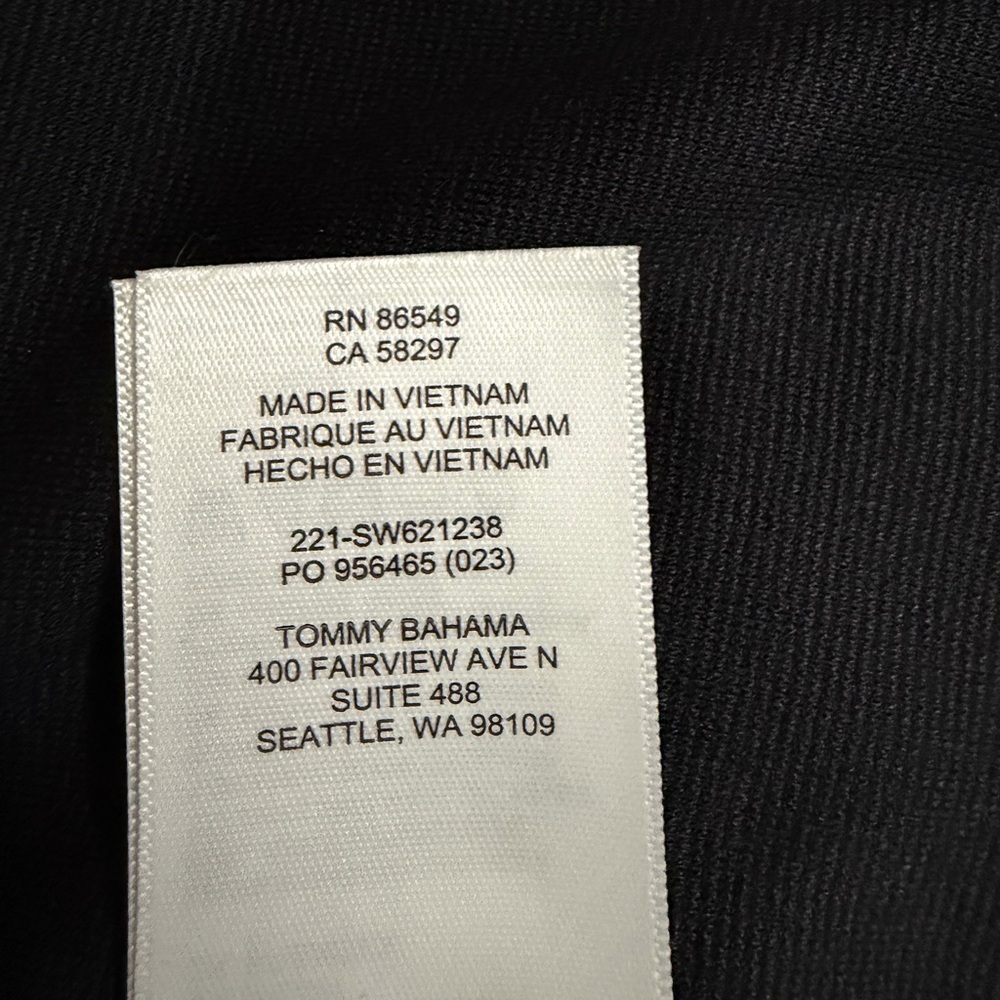 Tommy Bahama Black Midi Dress - Picture 8 of 8